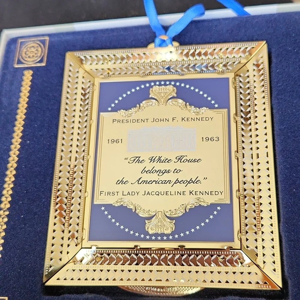 NWT White House 2020 Ornament John F Kennedy JFK - Picture 3 of 5